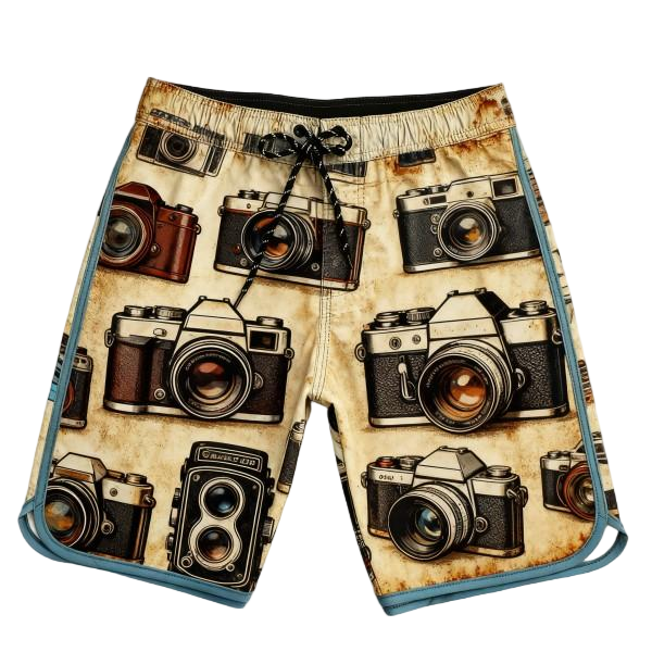 Men's Moisture-Wicking Surf Board Shorts