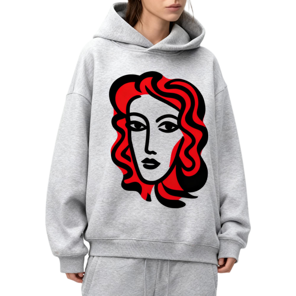 350g Cotton-Spandex Heavyweight Oversized Blank Hoodie