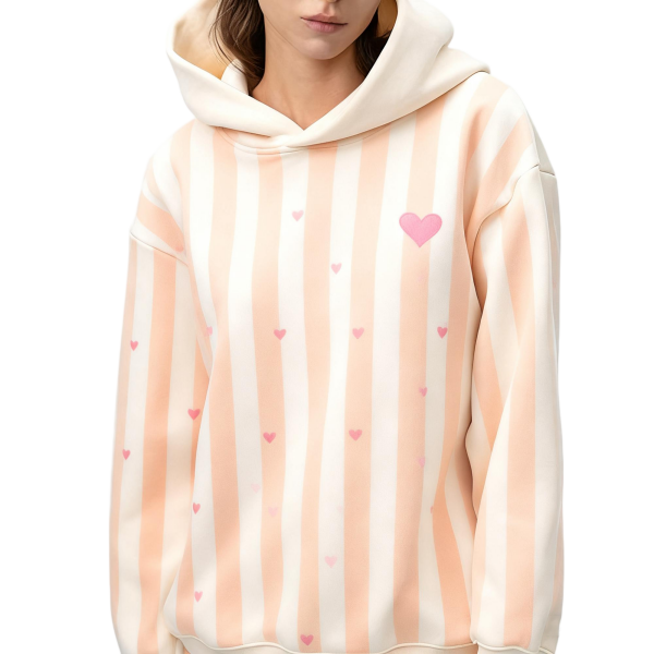 350g Cotton-Linen Heavyweight Oversized Blank Hoodie